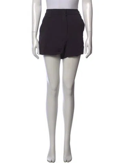 Pre-owned A.l.c Mini Shorts In Black