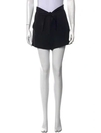 Pre-owned A.l.c Mini Shorts In Black