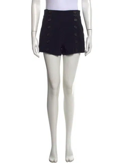 Pre-owned A.l.c Mini Shorts In Black