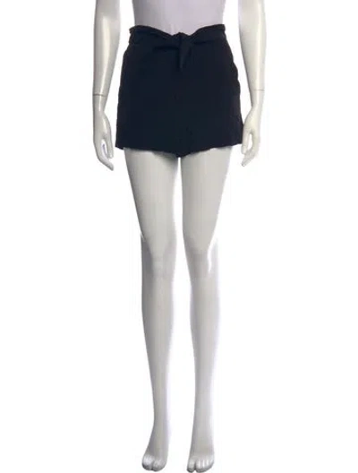 Pre-owned A.l.c Mini Shorts In Black