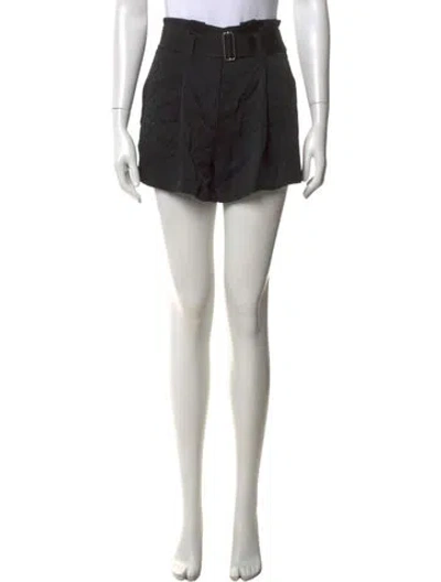 Pre-owned A.l.c Mini Shorts In Black