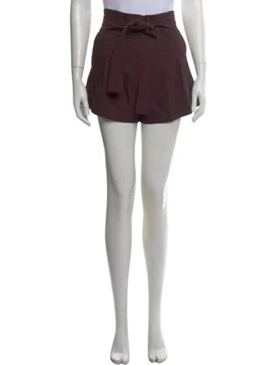 Pre-owned A.l.c Mini Shorts In Brown