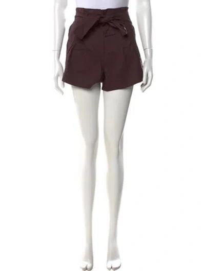 Pre-owned A.l.c Mini Shorts In Brown