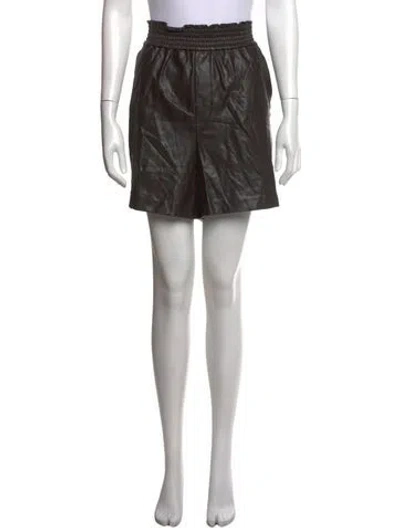 Pre-owned A.l.c Mini Shorts In Brown