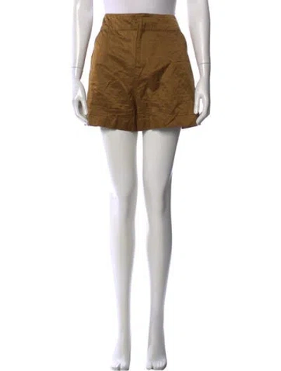 Pre-owned A.l.c Mini Shorts In Brown