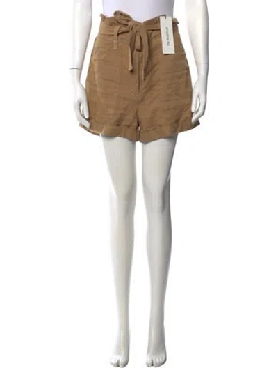 Pre-owned A.l.c Mini Shorts In Brown