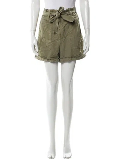 Pre-owned A.l.c Mini Shorts In Green