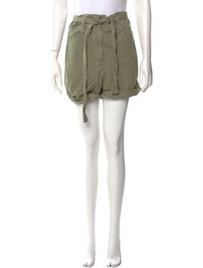 Pre-owned A.l.c Mini Shorts In Green