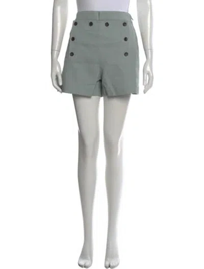 Pre-owned A.l.c Mini Shorts In Green