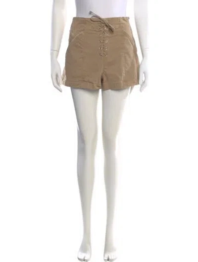Pre-owned A.l.c Mini Shorts In Neutral
