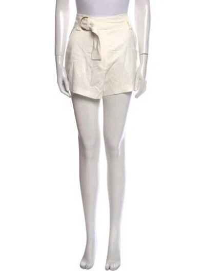 Pre-owned A.l.c Mini Shorts In Neutral