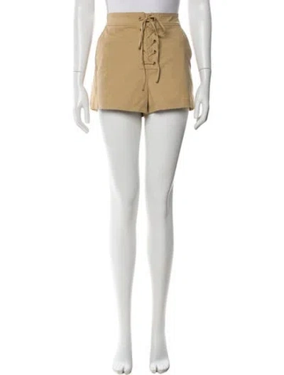 Pre-owned A.l.c Mini Shorts In Neutral