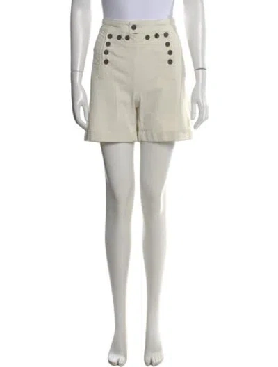 Pre-owned A.l.c Mini Shorts In Neutral