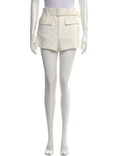 Pre-owned A.l.c Mini Shorts In Neutral