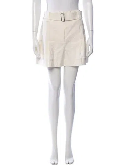 Pre-owned A.l.c Mini Shorts In Neutrals