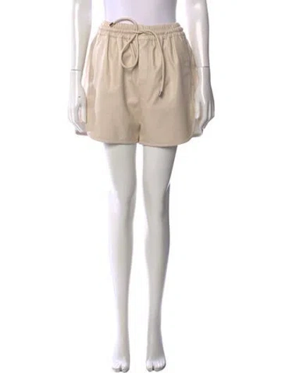 Pre-owned A.l.c Mini Shorts In Neutrals