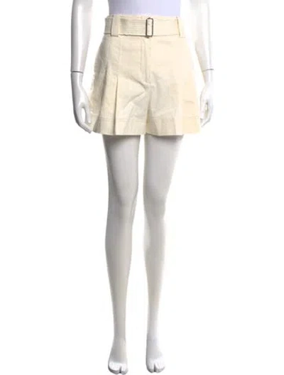 Pre-owned A.l.c Mini Shorts In Neutrals