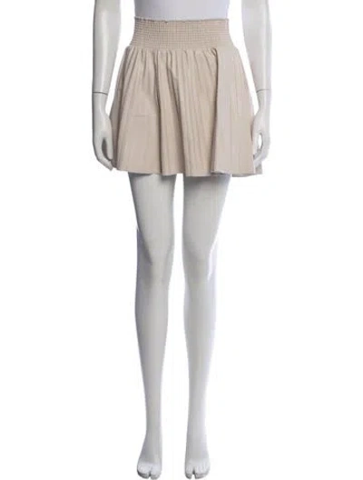 Pre-owned A.l.c Mini Shorts In Neutrals