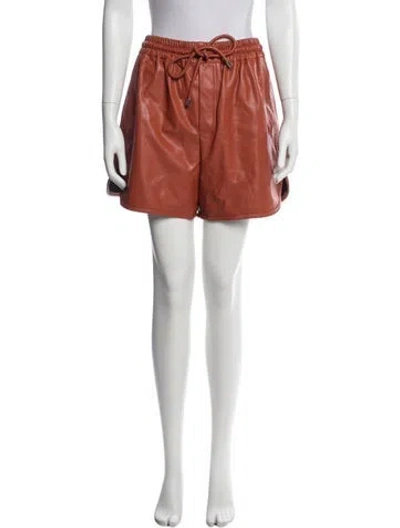 Pre-owned A.l.c Mini Shorts In Orange