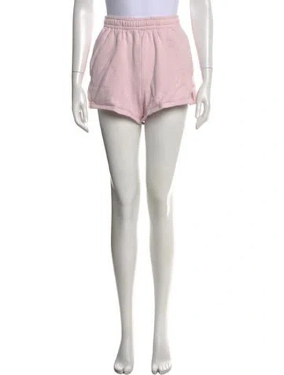 Pre-owned A.l.c Mini Shorts In Pink