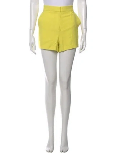 Pre-owned A.l.c Mini Shorts W/ Tags In Yellow