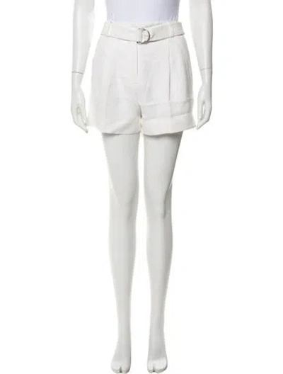 Pre-owned A.l.c Mini Shorts In White