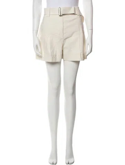 Pre-owned A.l.c Mini Shorts In White