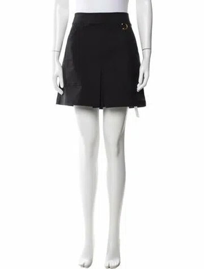 Pre-owned A.l.c Mini Skirt In Black
