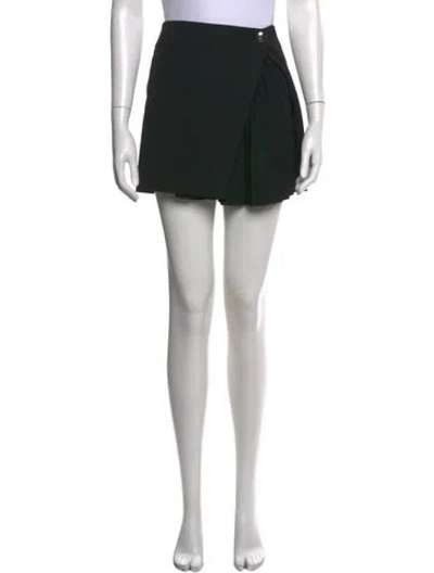 Pre-owned A.l.c Mini Skirt In Black