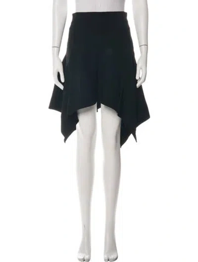 Pre-owned A.l.c Mini Skirt In Black