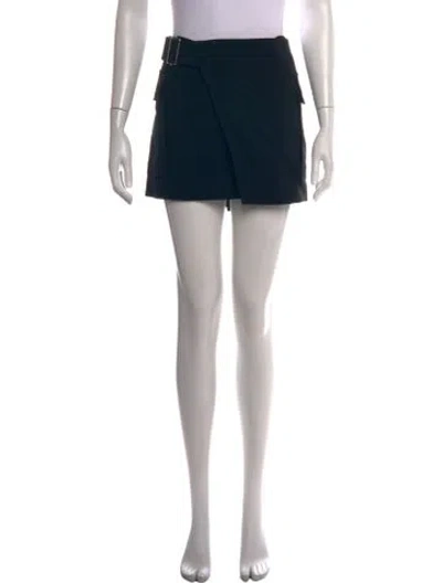 Pre-owned A.l.c Mini Skirt In Black