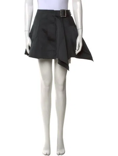 Pre-owned A.l.c Mini Skirt In Black