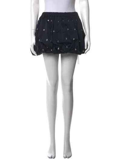 Pre-owned A.l.c Mini Skirt In Black