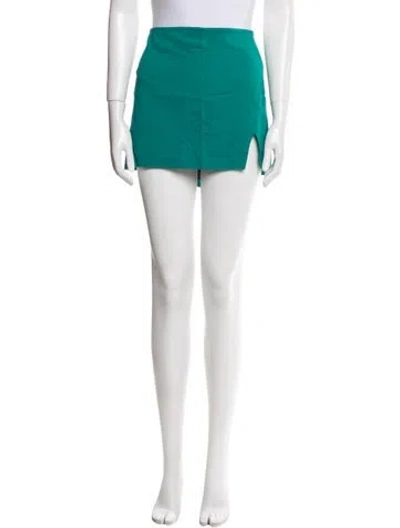 Pre-owned A.l.c Mini Skirt In Blue