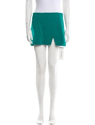 Pre-owned A.l.c Mini Skirt In Blue