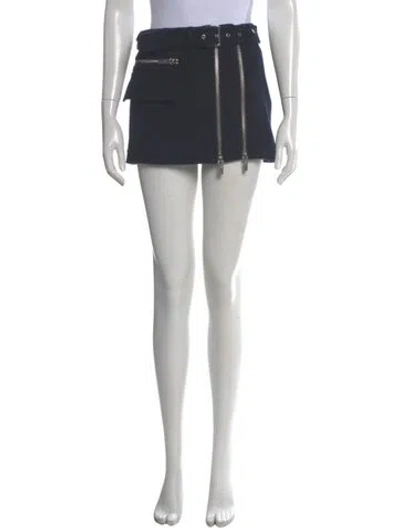 Pre-owned A.l.c Mini Skirt In Brown
