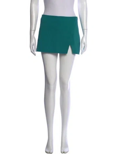 Pre-owned A.l.c Mini Skirt In Green