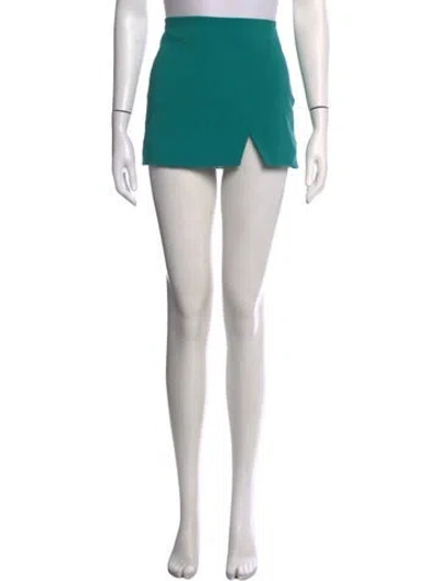 Pre-owned A.l.c Mini Skirt In Green