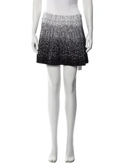 Pre-owned A.l.c Mini Skirt In Multi