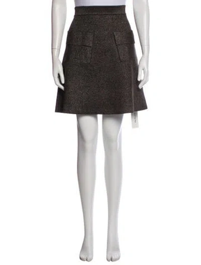 Pre-owned A.l.c Mini Skirt In Neutral