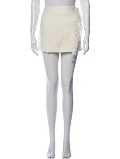 Pre-owned A.l.c Mini Skirt In Neutral