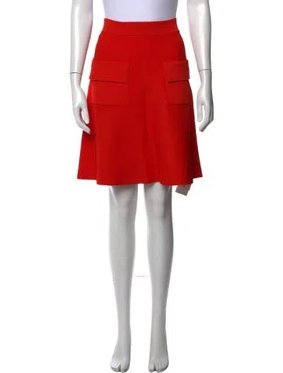 Pre-owned A.l.c Mini Skirt In Orange