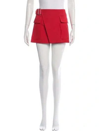 Pre-owned A.l.c Mini Skirt In Red