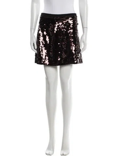 Pre-owned A.l.c Mini Skirt W/ Tags In Black