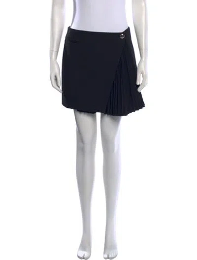 Pre-owned A.l.c Mini Skirt W/ Tags In Black