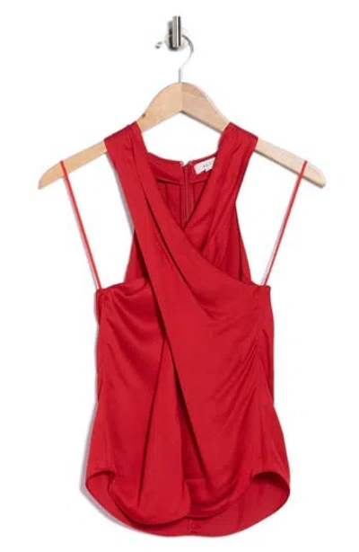 A.l.c . Miranda Sleeveless Top In Red