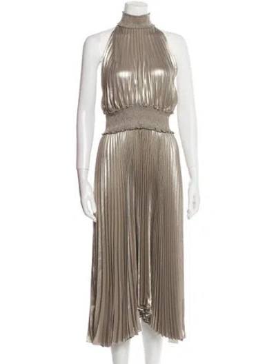 Pre-owned A.l.c Mock Neck Long Dress