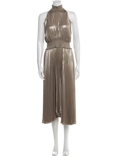 Pre-owned A.l.c Mock Neck Long Dress