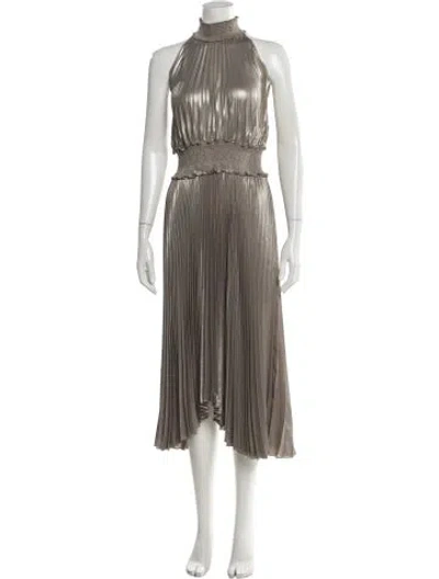 Pre-owned A.l.c Mock Neck Long Dress