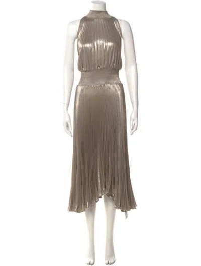 Pre-owned A.l.c Mock Neck Long Dress